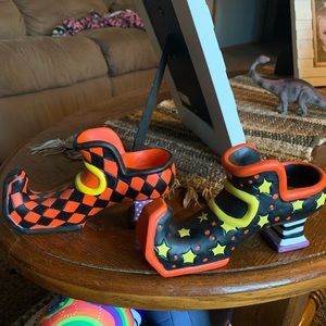 Witch tea light holders